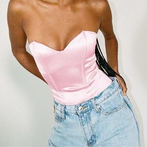 Princess Polly Huttley Bodysuit Pink